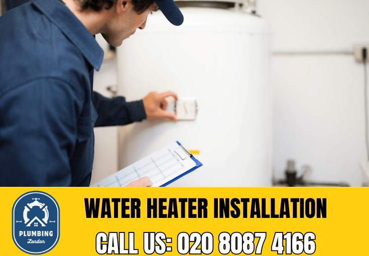 water heater installation Lambeth